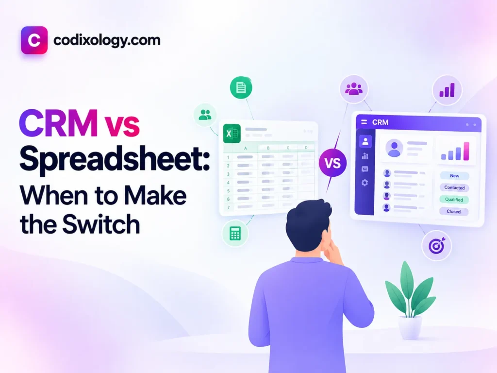 CRM vs Spreadsheet