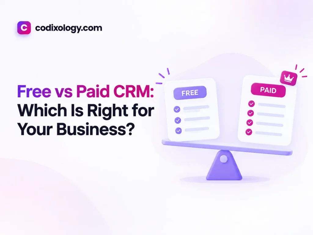Free vs paid CRM