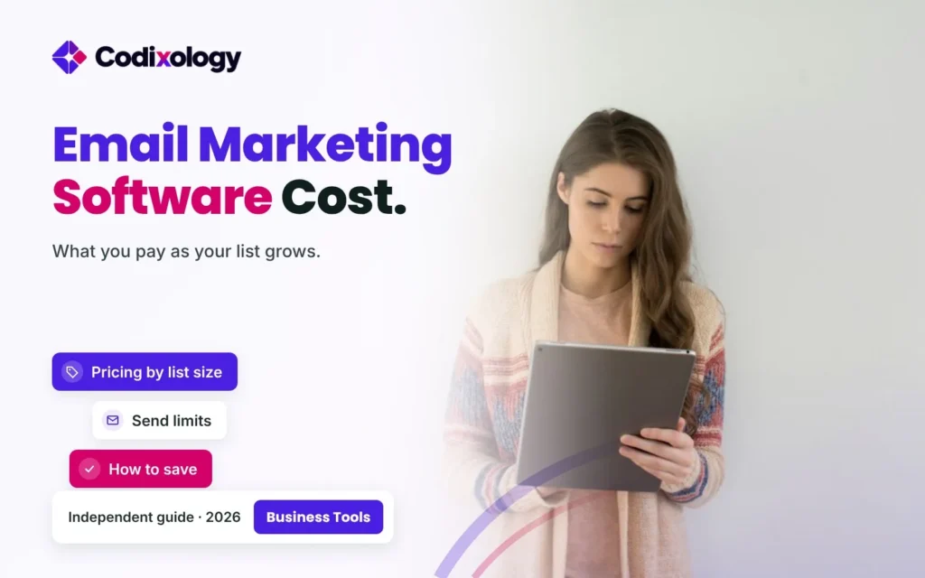 How Much Does Email Marketing Software Cost? 1 codixology email marketing cost