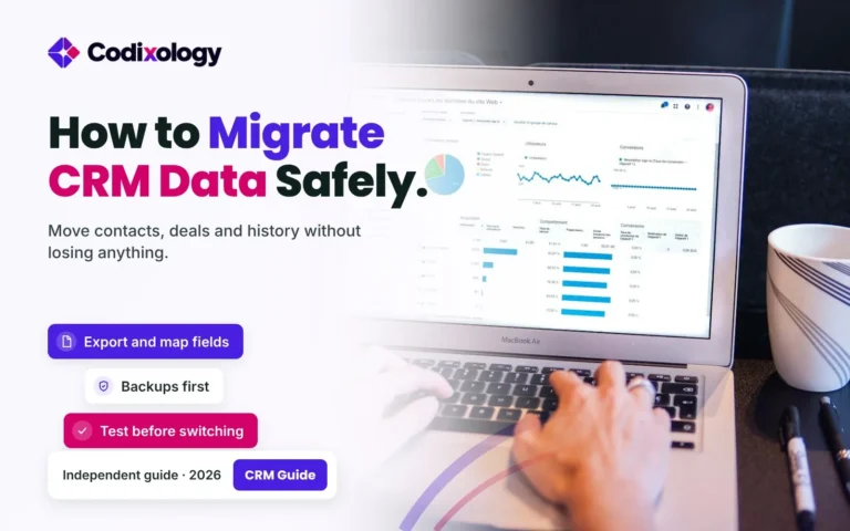 codixology migrate crm data